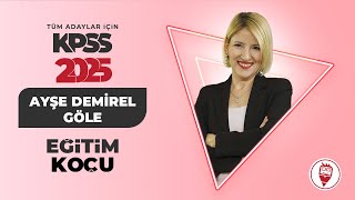 2025 KPSS GKGY Nasıl Çalışılır  AYŞE DEMİREL GÖLE [upl. by Aver274]