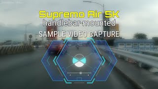 Supremo Air 5k sample video  Handlebar mount [upl. by Roman852]