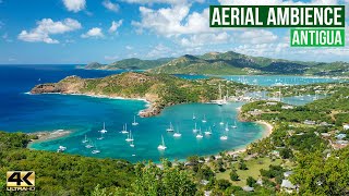 BEAUTIFUL ANTIGUA  A Caribbean Island Gem 💎 4k aerial video [upl. by Eecal]