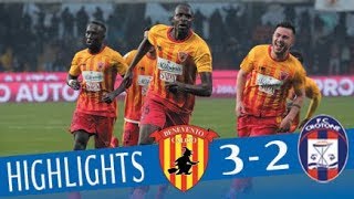 Benevento  Crotone 32  Highlights  Giornata 25  Serie A TIM 201718 [upl. by Ahseinat462]