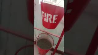 fire Sand bucket use 🔥🔥🔥 [upl. by Sadira]