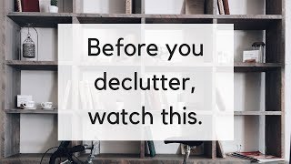 5 Decluttering Mistakes to Avoid  How NOT to Declutter [upl. by Sidney]