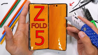 Samsung Z Fold 5 Shock Dispersion Layer FINALLY REVEALED [upl. by Nivrac]