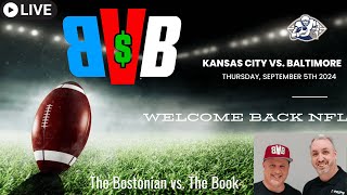 Week 1 NFL Predictions BostonVsTheBook for Thurs September 5th [upl. by Eterg]