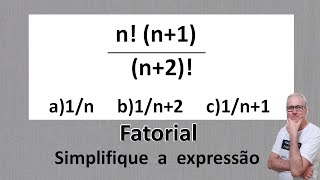 GRINGS  FATORIAL  SIMPLIFIQUE A EXPRESSÃO [upl. by Treva]