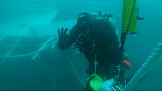 NJ Wreck Diving  scuba diving the Reedville A brand new SHIP WRECK [upl. by Ashman430]