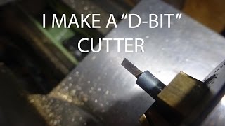 I make a quotD Bitquot Reamer [upl. by Ariaec]