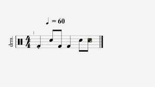 How To Read Drum Music in 5 Minutes [upl. by Fabron]