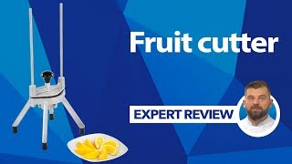 Fruit cutter Royal Catering RCOT8  Expert review [upl. by Haidebez]