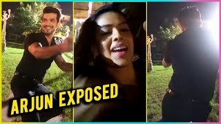 Nia Sharma EXPOSES Arjun Bijlanis FUNNY Dancing Skills [upl. by Naitsabas]