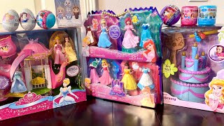 ASMR Disney Princess Tea set surprise DOLLS Unboxing Toys ‼️ [upl. by Pressey]