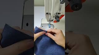 Perfect pocket stiching ideassewingideas new sew stiching and cutting frontopenkurti [upl. by Ronyam]