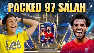 Packed 97 SALAH TOTY 133M Tradable in Premium Star Pass EA FC Mobile fcmobile fifamobile toty [upl. by Elreath]