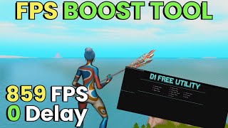 How to INSTANTLY BOOST FPS in Fortnite FPS amp Input Delay [upl. by Eidna]