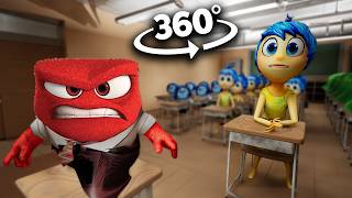 Inside Out Emotions Appear In YOUR School  360ºVR fanmade [upl. by Donielle561]