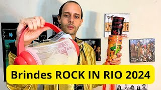 Rock In Rio 2024  Todos os brindes que peguei no festival [upl. by Jaye]