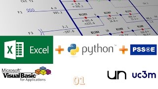 Simulación automática de sistemas eléctricos de potencia en PSSE [upl. by Airretal]