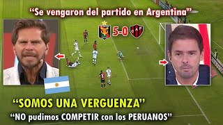 DESTROZADOS PERIODISTAS ARGENTINOS LLORAN tras GOLEADA  MELGAR VS PATRONATO 50 HOY [upl. by Pietro154]