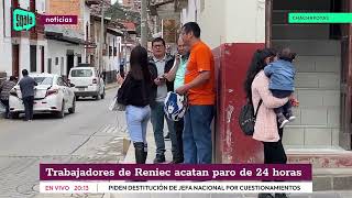 Chachapoyas Trabajadores de Reniec acatan paro de 24 horas [upl. by Loleta]