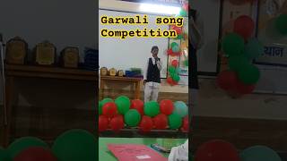 Garwali song competitionshorts art saurabhjosivlogs youtube ytshorts art viralvideos [upl. by Merill]