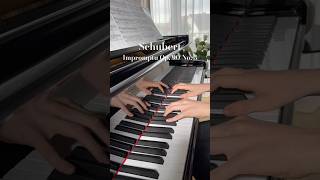 Schubert  Impromptu Op 90 No 3 piano newmusic shorts [upl. by Anavlis]