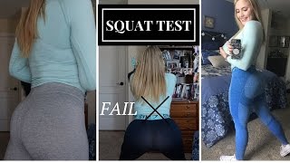 NEW Gymshark Flex amp Fit Leggingsv3 Try On  SQUAT TEST FAIL [upl. by Stoller793]