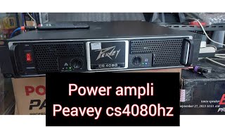 power peavey cs 4080 hzaudioequipment powerampli peavey [upl. by Gonroff]