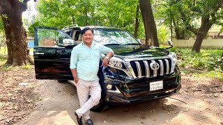 Toyota Prado Model 2015  Reg 2017  Used Car Price in Bangladesh  Review in Bangla [upl. by Ayetal667]