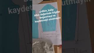 sewing dikişdersleri dikis diy diy kesfet model [upl. by Eisyak19]