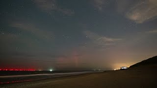 Poollicht Egmond aan Zee 08102024 timelapse [upl. by Nnylorac]