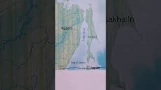 Map of Tatar Straitbetween Russia and Sakhalin provinceGKGS [upl. by Meeks]