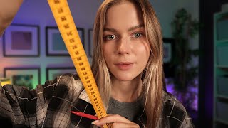 ASMR Relaxing Tailoring Services RP Measuring amp Taking Notes  Soft Spoken [upl. by Koffler243]