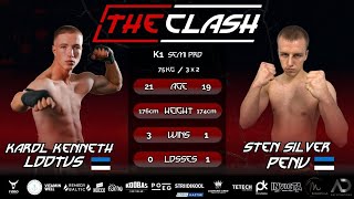 Sten Silver Penu 🔵 VS 🔴 Karol Kenneth Lootus  Võitlusspordi Gala The Clash nr1 [upl. by Ambrosine951]