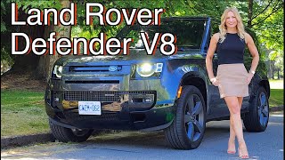 2023 Land Rover Defender V8 review  You wont believe itwait for it [upl. by Norrabal200]