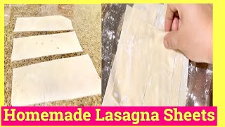 Homemade Lasagna Sheets lasagnasheetsathome lasagnasheetrecipe  lasagnasheetsलसानिया शीट्स [upl. by Anaujal]