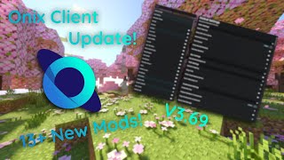 this is the BEST Onix Client update 13 new features [upl. by Winchester]