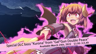 Gunvolt Chronicles Luminous Avenger iX 2  Guest Boss DLC quotKuronaquot Intro Trailer [upl. by Rush]