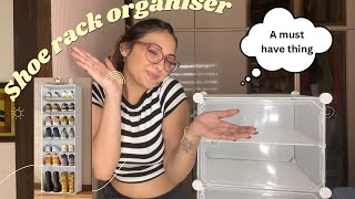 A MUST BUY👀  Shoe Rack Organiser  Review Vlog  Ridhima Jain [upl. by Zins]