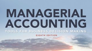 ACCT 620 Managerial Accounting  Chapter 4 Exercise E44B Solution [upl. by Albers]