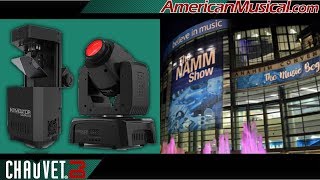 NAMM 2019 Chauvet DJ Intimidator Spot 110 and Scan 110  American Musical Supply [upl. by Wileen]