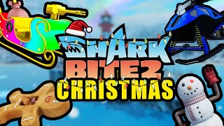 New RGB Turret Sleigh in Christmas Update Roblox SharkBite 2 [upl. by Nivrem]