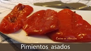 Pimientos asados al horno  Roasted Peppers TonioCocina 77 [upl. by Ayote]