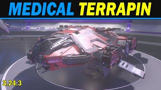 Star Citizen An early look at the Medical Terrapin [upl. by Ardnasac952]