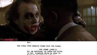 The Dark Knight  Why So Serious HD  quotScript to Screenquot to The Script Lab [upl. by Thgiled]