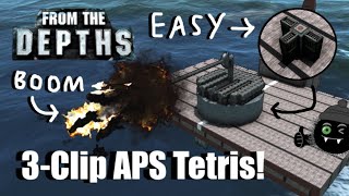 3 Clip APS Tetris 🔢📋 From the Depths Tutorial [upl. by Guinevere]