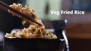 Fried Rice Veg Fried Rice  Hotelstyle Fried Rice  Indo Chinese fried rice [upl. by Jemena794]