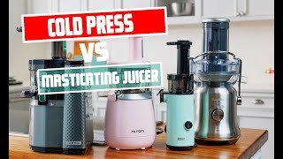 Cold Press vs Masticating Juicer  Unveiling the Ultimate Extraction Showdown [upl. by Simeon]