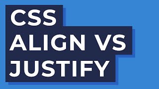 CSS Flexbox difference between justify content and align items [upl. by Strickler]