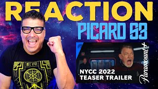 PICARD S3  NYCC TEASER TRAILER REACTION  Star Trek  Paramount Plus [upl. by Enohs]