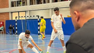 ZVC MİNTJENS MALLE amp FT BORGERHOUT 1st helft zvcmalle ftborgerhout futsal matchday [upl. by Fidelio]